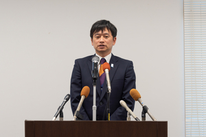 【動画】中川幹太上越市長が次期市長選の立候補を正式表明　「地域の魅力をさらに発信」