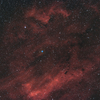 月夜でのSh2-119星雲