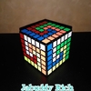 ルービックキューブで模様を作りました！　Rubik's Cube art design