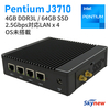 Skynew 4LAN ファンレス小型PC　IN-1｜端子・内部構造と用途の紹介｜4つのLAN・HDMI・COMの確認点