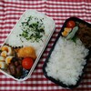 息子弁当　1/22