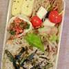 卵焼きに顔付けたらモアイっぽい弁当