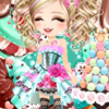 ゲーム「恋してキャバ嬢」のアバター♪ピスタチオマカロンのアイドル編