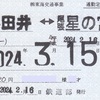 東海交通事業　　通勤定期券