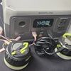 【日産サクラ】リモートワークや車中泊で便利なランタン