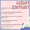 久しぶり！って言いたい。Uzun zaman