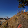 稲城のありがた山から南山東部土地区画整理事業（スカイテラス南山）の様子を見てきた