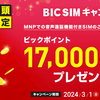 MNPの時期では？Bic-simについて