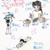 帰り道は雨