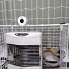 FFストーブのファンと給排気口に近いカーテンの対策DIY