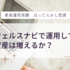 【資産運用】ウェルスナビで資産運用して資産は増えるか？【ほったらかし投資】