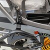 レンテックのキャリアに合わせて汎用サイドパニアケースホルダー（GIVI SB2000）の取付（ステーを製作し取付方法変更）