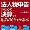 【読んだ本】法人税申告のための決算の組み方がわかる本