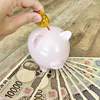 現金貯金とＮＩＳＡの月々の額を変更します。