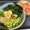 みまつ（馬喰横山 東日本橋）塩うどん＋紅生姜天