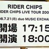 Rider Chips Live At Shibuya duo MUSIC EXCHANGE（野村義男、他）