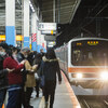 帰宅ラッシュの風景