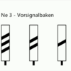 ドイツの鉄道信号〕遠方信号の位置を示す信号