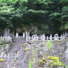 世界遺産石見銀山へ雨と