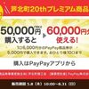 2025/8/31まで！先着！芦北町で使える20周年プレミアム商品券（PayPay商品券）6000円分を5000円で最大10口買えるかも！