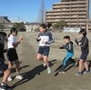 １、６年大縄練習、２年図工「カッターナイフ」