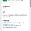 【速報】iOSでFacebook iOS SDKを使用しているアプリがクラッシュ中　回避方法有り