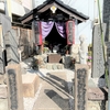 御神木クスノキの勢い　日野の若宮神社