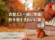 そろそろ秋冬の衣替えシーズン　ニットの毛玉やほこりなどを防ぐお手入れグッズ4選