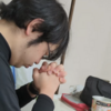 岩﨑 一真さんの、食事前の、祈り、風景写真。