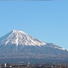 今朝の富士山