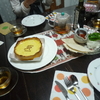 yukiさんちでいただいた、パブロのチーズケーキとグレイスピースの紅茶、他