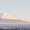 今朝の富士山