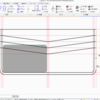 ロングウォレットの型紙づくり　その１