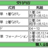 8/28（日）札幌11R　キーンランドカップ(G3)の買い目を公開。