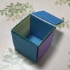 ユニット折り紙を折ってみました。