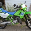 KDX200SRのモタード化（17インチ化）