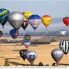 Hot Air Balloon Record Attempt: Pictures