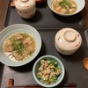 鶏ももゆずポン酢煮、茶碗蒸し、オクラ＆ツナ　20230619