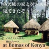 ケニアの民族の村見学。