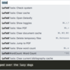 LaTeXのワードカウントにはSublimeプラグインを使おう