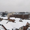 今日は東京町田でも雪景色