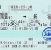 本日の使用切符：JR東日本 えきねっと発券 東松戸駅発行 成田エクスプレス52号 成田空港➡️新宿 特急券・グリーン券