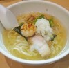 魂麺＠本八幡　11/14限定　知床の鮭節ラーメン