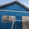 平屋をDIYでリフォーム【外壁塗装・中塗り】