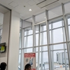 米子空港の待合室