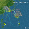 この夏最大の台風ショー６(笑)