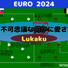 【 #Euro2024 】常に不可思議な何かに愛されるLukaku