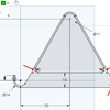 【チュートリアル】Onshape スマホスタンド Part2