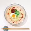 中華そうめんでつくる冷やし豆乳担々麺