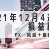 2021年12月4週目損益結果　▲99万円